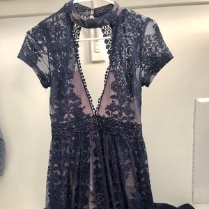 navy dress